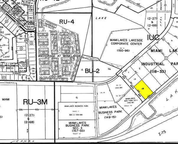 14100 Palmetto Frontage Rd, Miami Lakes, FL for rent - Plat Map - Image 2 of 39