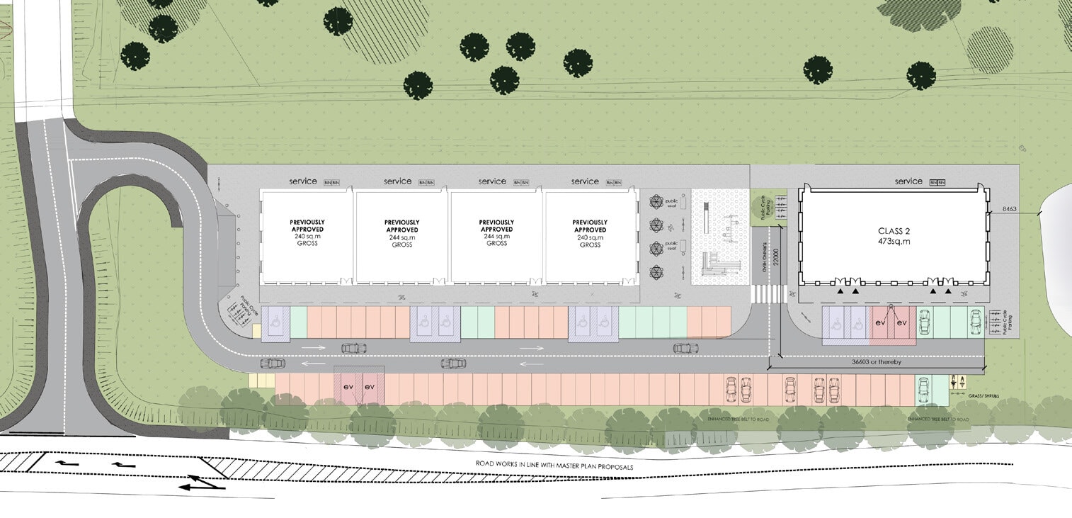 1-4 Eaglesham Rd, East Kilbride to rent Site Plan- Image 1 of 1