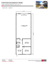 10930 Switzer Ave, Dallas, TX for rent Floor Plan- Image 1 of 1