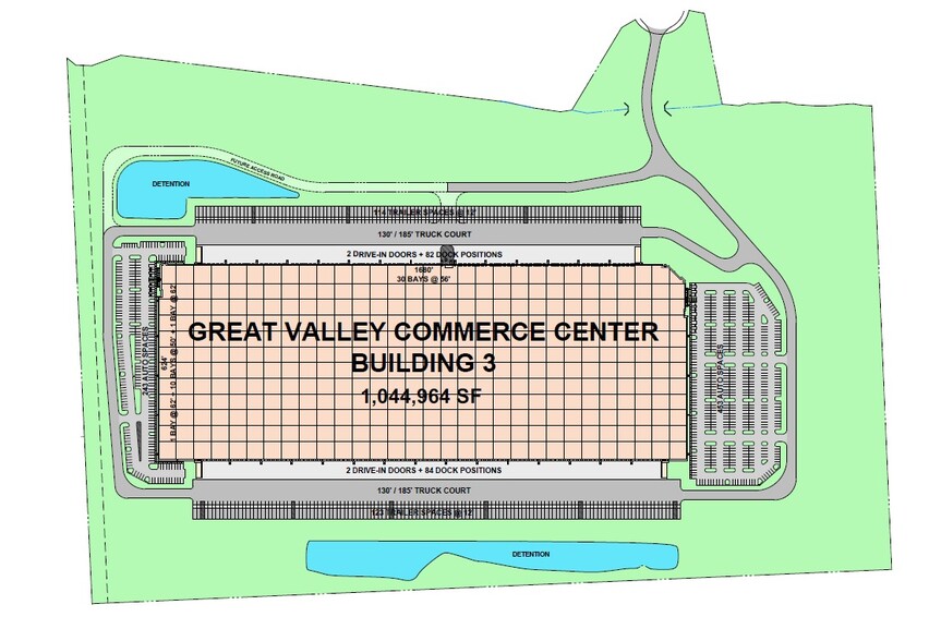 300 Logistics Pky NE, White, GA for rent - Site Plan - Image 2 of 3