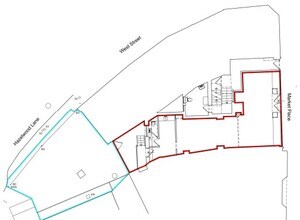 12 Market Pl, Kettering to rent Site Plan- Image 2 of 2