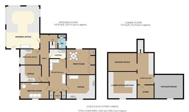 22 Buccleuch St, Hawick to rent Floor Plan- Image 1 of 13