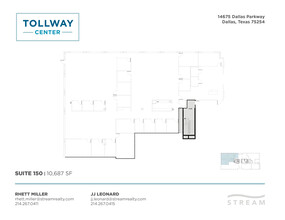 14675 Dallas Pky, Dallas, TX for rent Floor Plan- Image 1 of 1