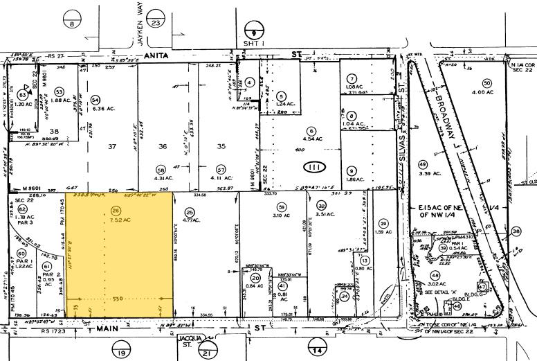 2402 Main St, Chula Vista, CA for rent - Plat Map - Image 2 of 4