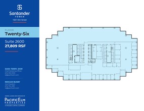 1601 Elm St, Dallas, TX for rent Site Plan- Image 1 of 1