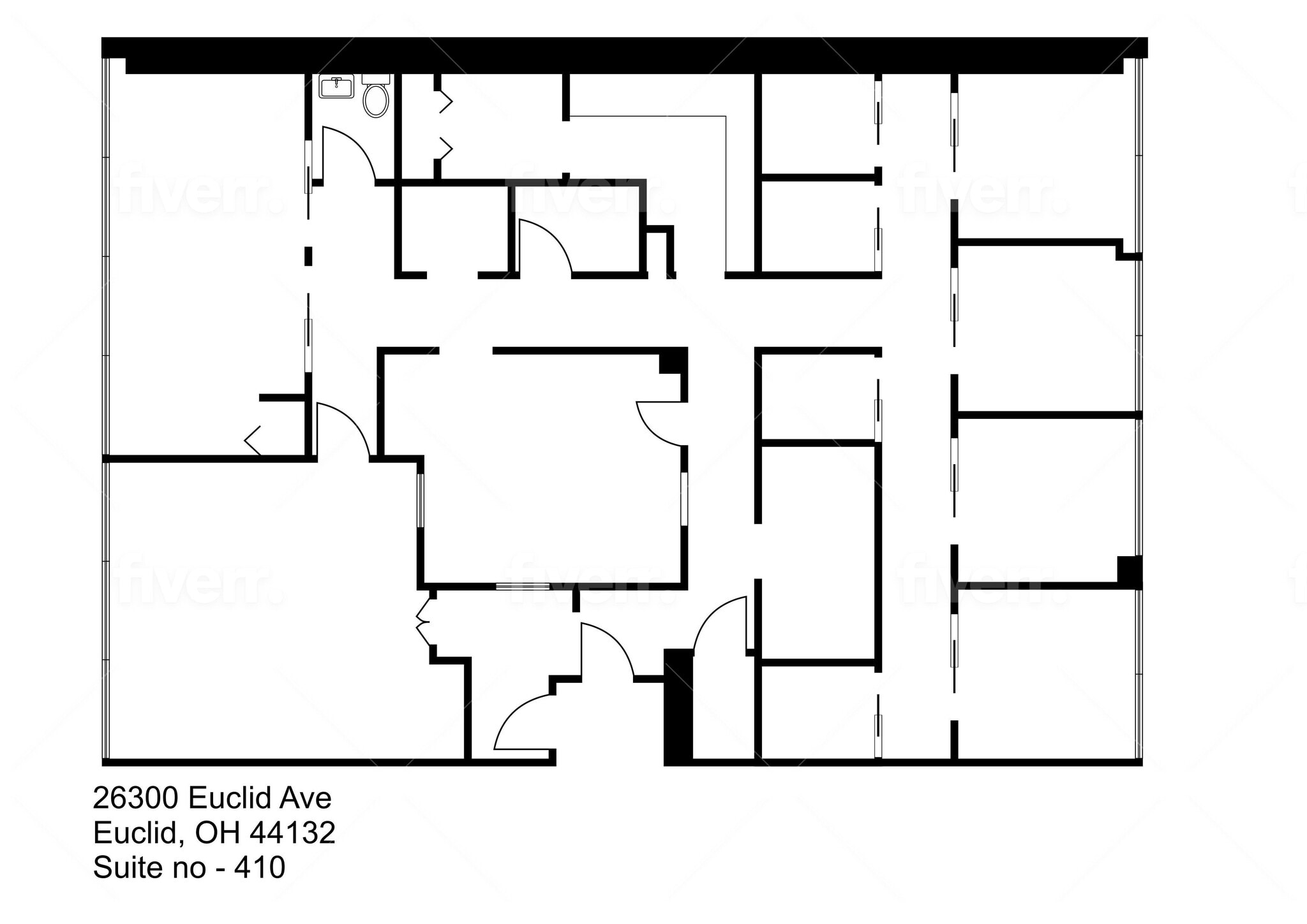 26300 Euclid Ave, Cleveland, OH to rent Floor Plan- Image 1 of 1