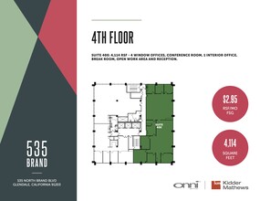 535 N Brand Blvd, Glendale, CA for rent Floor Plan- Image 1 of 1