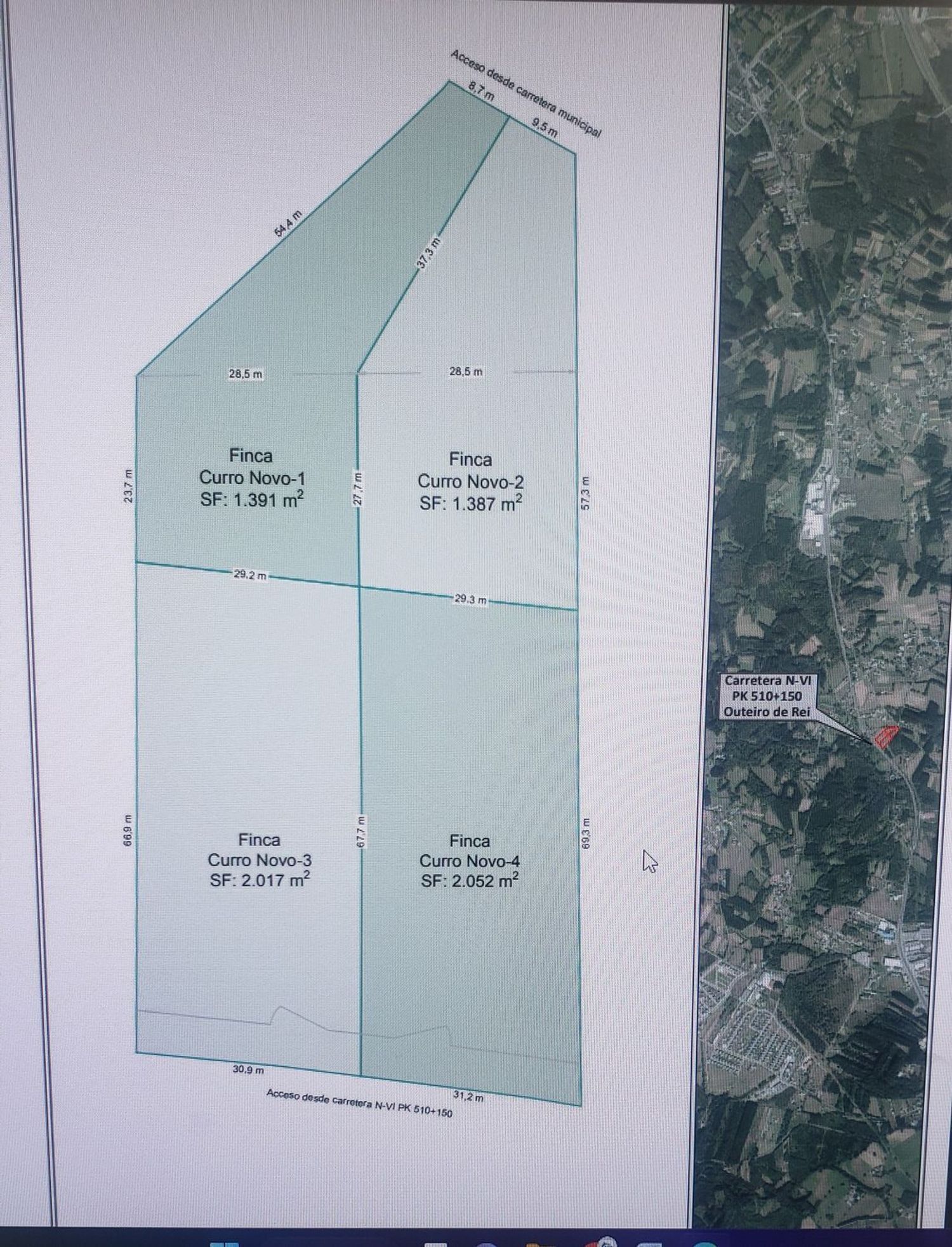Coruña, S/N, Lugo, Lugo for sale Site Plan- Image 1 of 9