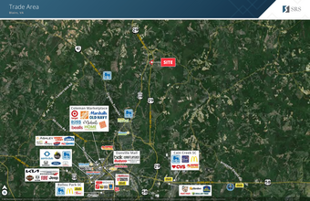 249-253 Lawless Creek Rd, Blairs, VA - aerial  map view - Image1