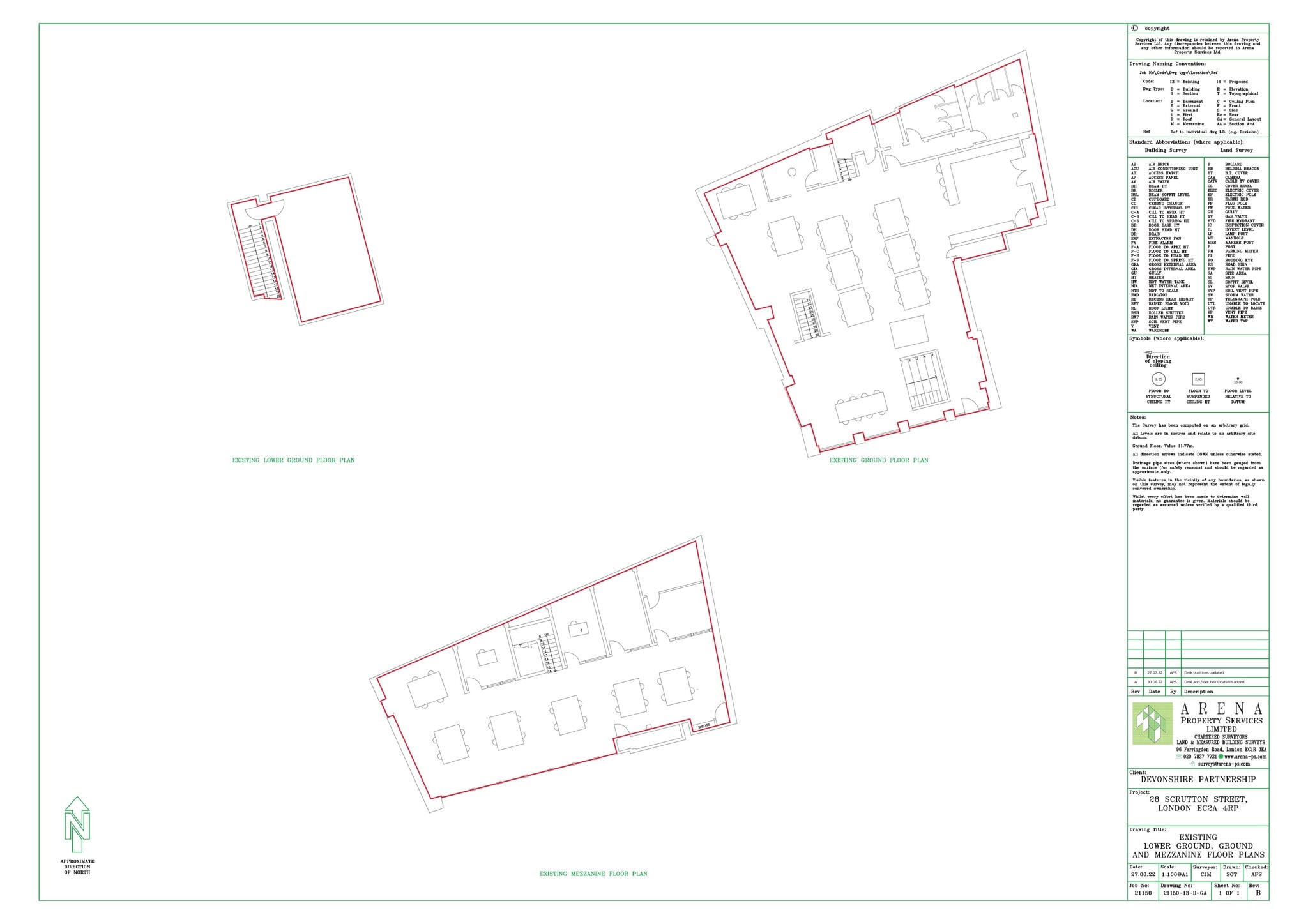 28 Scrutton St, London to rent Floor Plan- Image 1 of 18