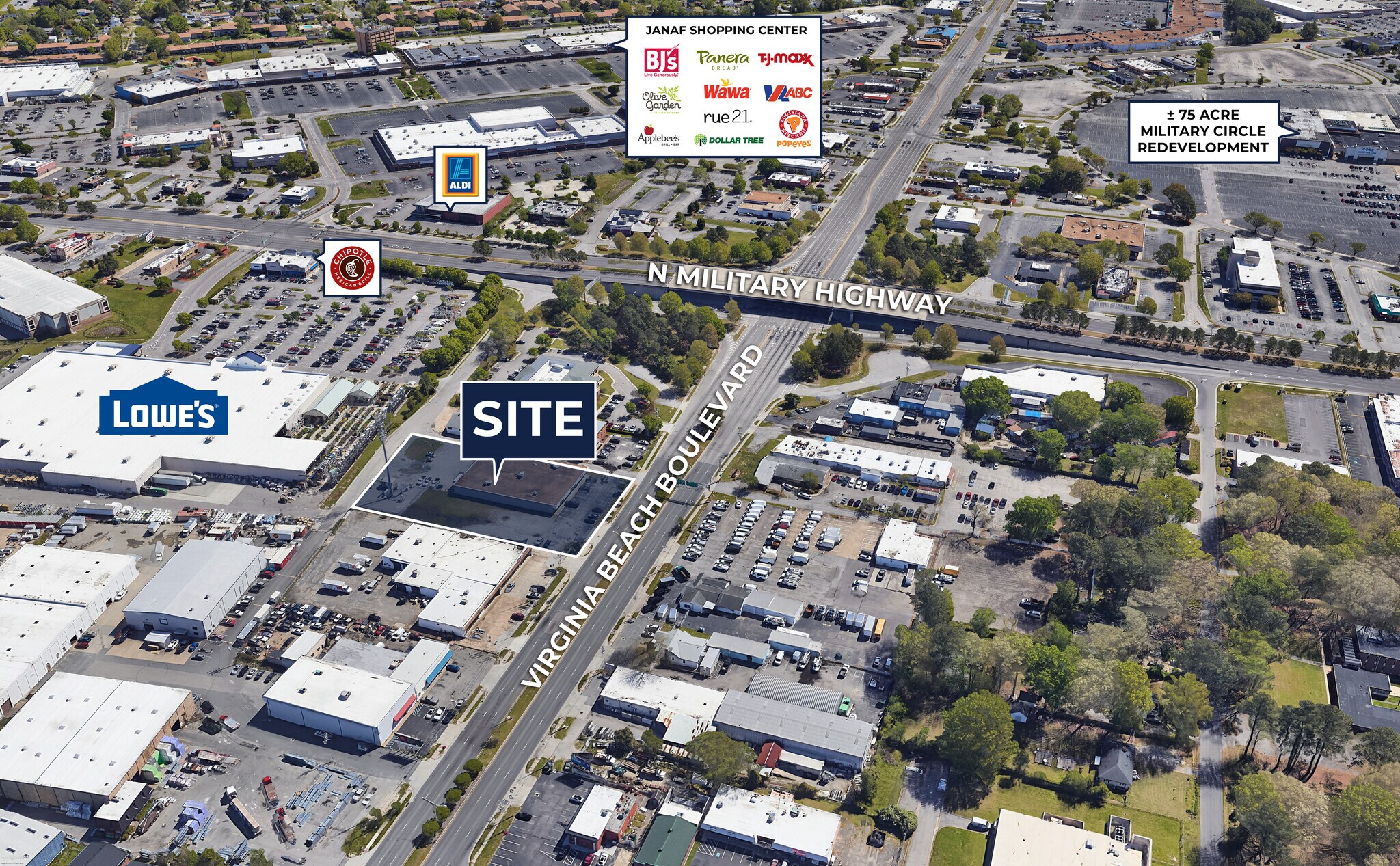 5650-5652 E Virginia Beach Blvd, Norfolk, VA for sale Building Photo- Image 1 of 1