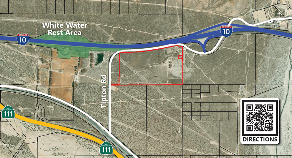 Tipton Rd, Palm Springs, CA for sale - Aerial - Image 2 of 2