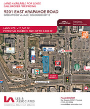 9201 E Arapahoe Rd, Greenwood Village, CO - AERIAL  map view