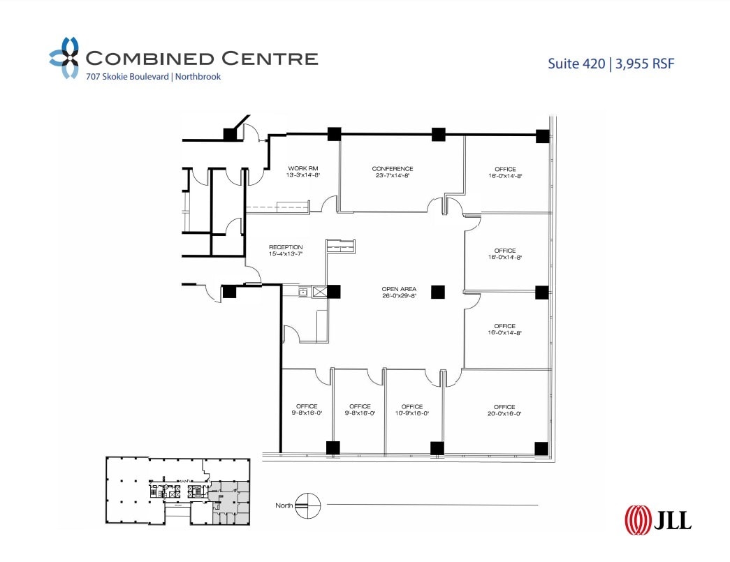 707 Skokie Blvd, Northbrook, IL to rent Floor Plan- Image 1 of 1