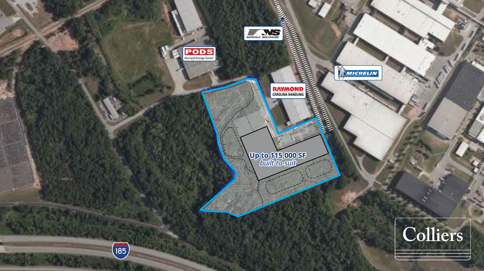 199 Michelin Ct, Piedmont, SC for rent - Aerial - Image 1 of 4