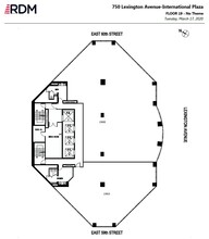 750 Lexington Ave, New York, NY for rent Floor Plan- Image 2 of 3