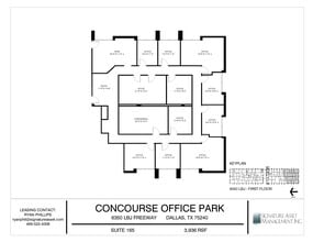 6350 LBJ Fwy, Dallas, TX to rent Floor Plan- Image 1 of 1