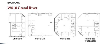 39810 Grand River Ave, Novi, MI for rent Floor Plan- Image 1 of 1