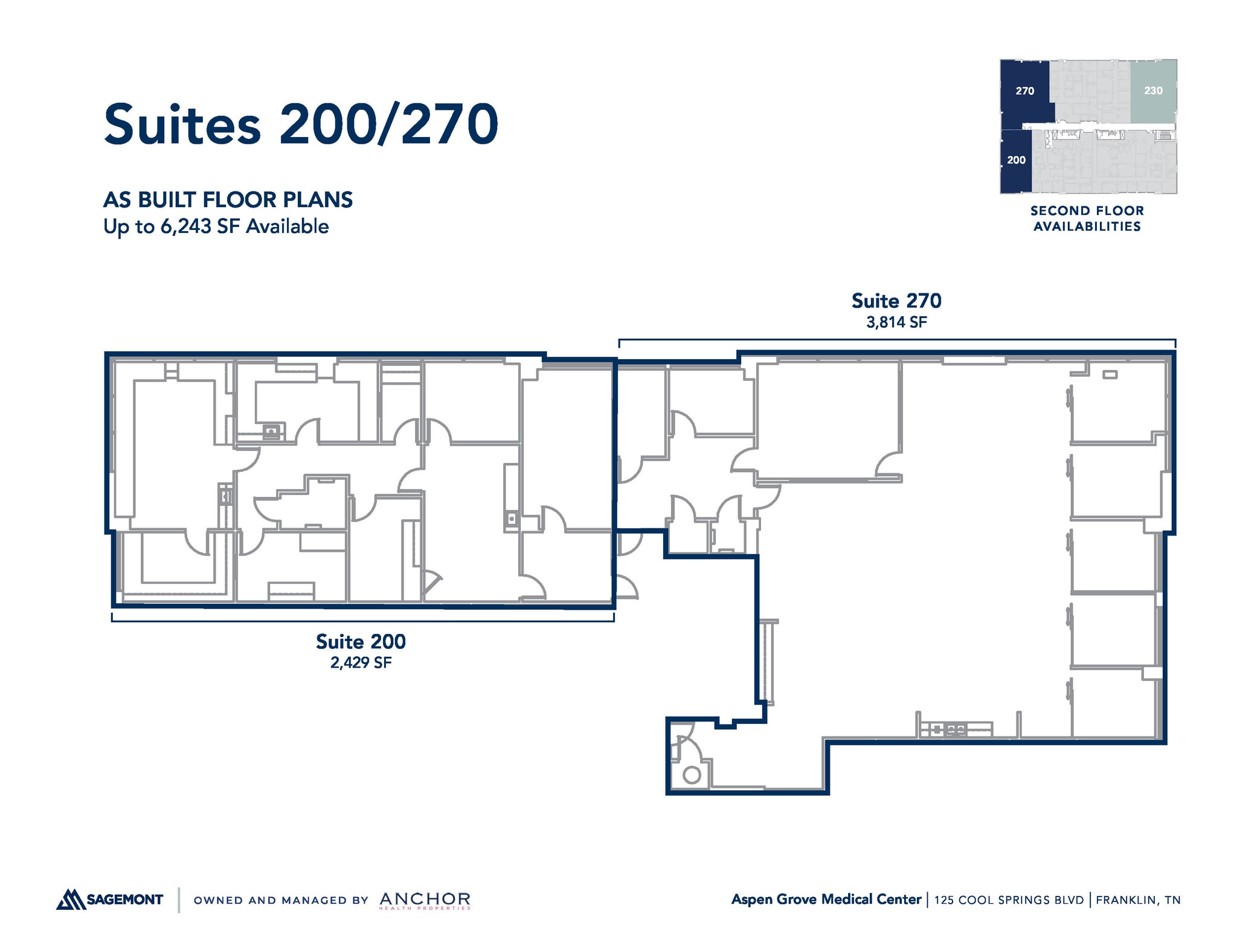 125 Cool Springs Blvd, Franklin, TN to rent Floor Plan- Image 1 of 3