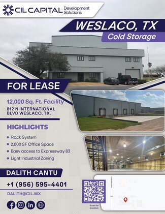 More details for 812 N International Blvd, Weslaco, TX - Industrial for Rent