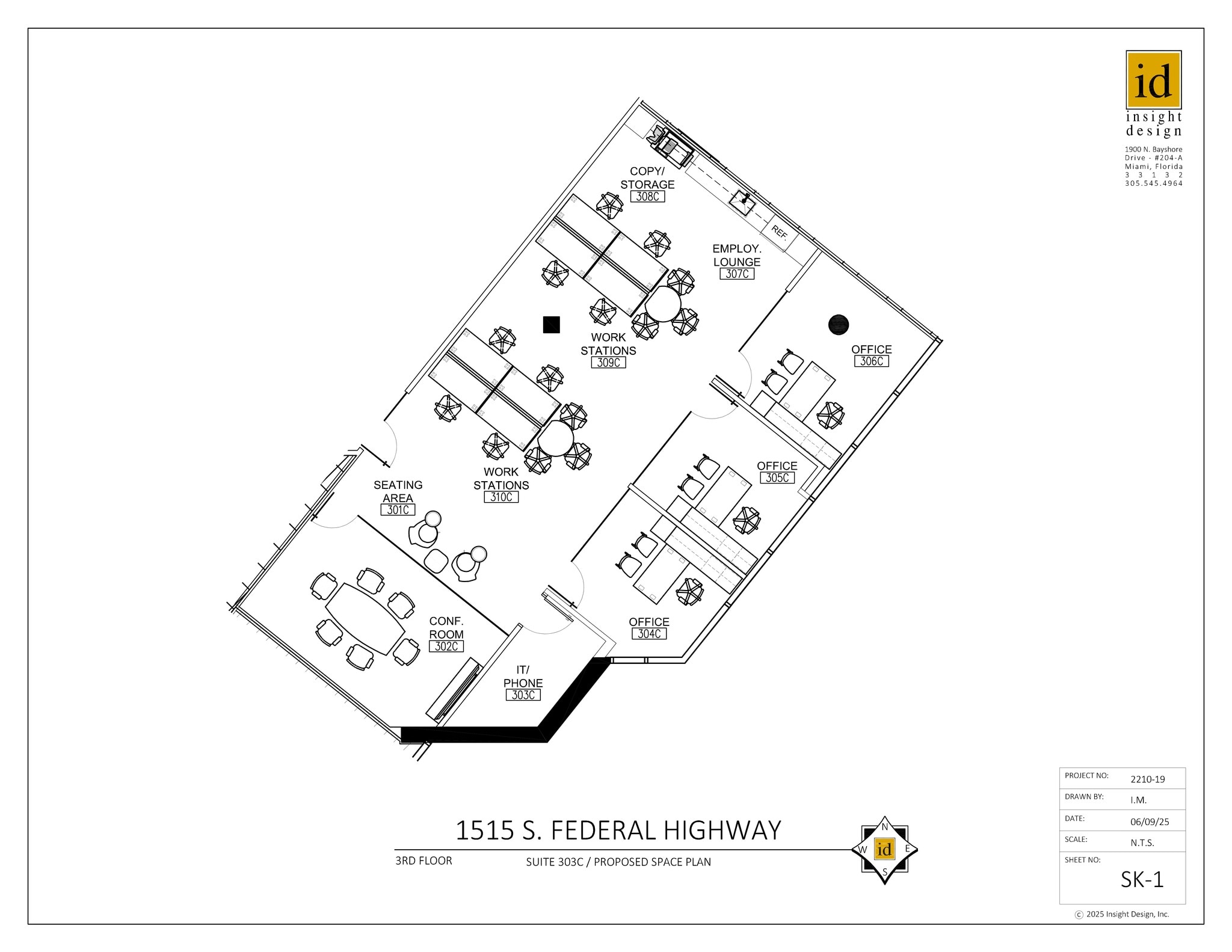 1515 S Federal Hwy, Boca Raton, FL to rent Site Plan- Image 1 of 1