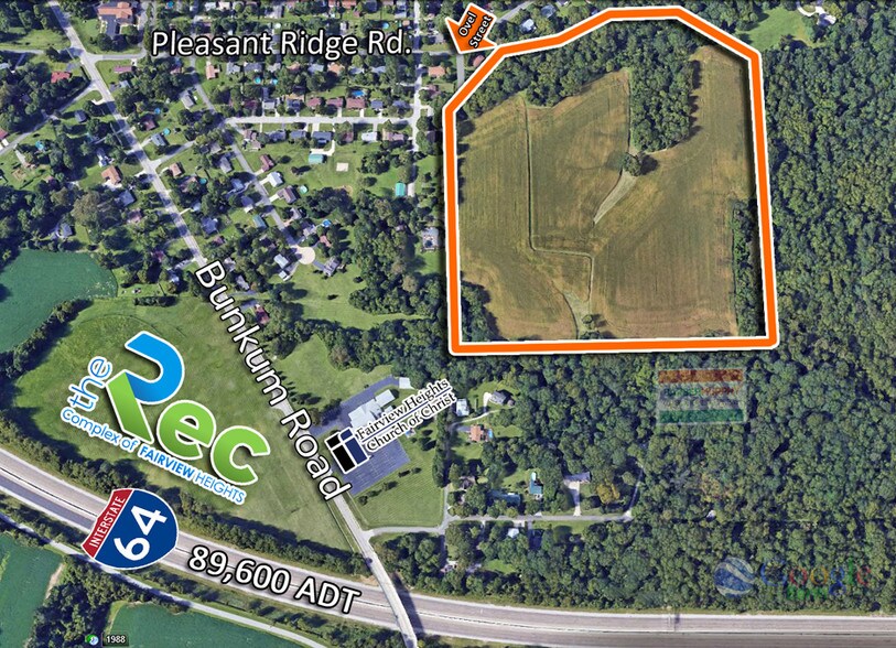 Pleasant Ridge Rd Bunkum Rd, Fairview Heights 62208 UK