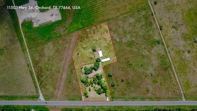 11503 Highway 36, Orchard, TX for sale Aerial- Image 1 of 9