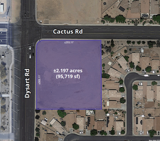 More details for SEC of W Cactus Rd & N Dysart Rd, El Mirage, AZ - Land for Rent