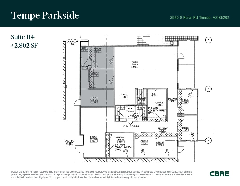 3920 S Rural Rd, Tempe, AZ to rent Floor Plan- Image 1 of 7