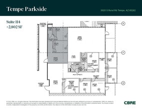 3920 S Rural Rd, Tempe, AZ to rent Floor Plan- Image 1 of 7
