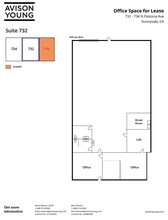 730-734 N Pastoria Ave, Sunnyvale, CA for rent Floor Plan- Image 1 of 1