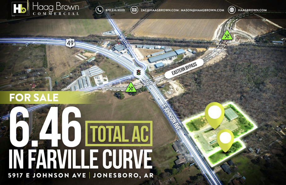 5917 E Johnson Ave, Jonesboro, AR for sale - Aerial - Image 1 of 8