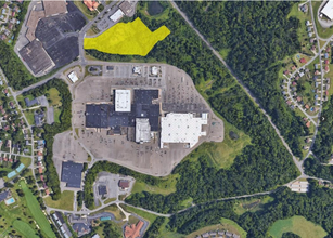 Mall Dr, Steubenville, OH - aerial  map view