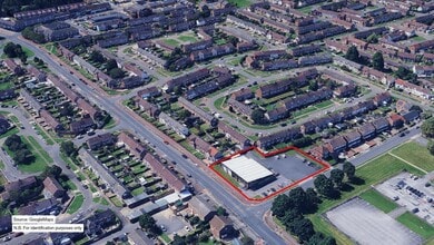 178 Catcote Rd, Hartlepool, RCC - Aerial  map view