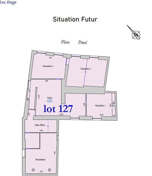 Retail in Paris for sale - Floor Plan - Image 3 of 3