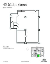 45 Main St, Brooklyn, NY for rent Floor Plan- Image 1 of 1