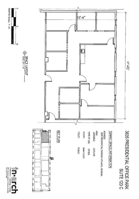 3050 Presidential Dr, Atlanta, GA to rent Floor Plan- Image 1 of 1