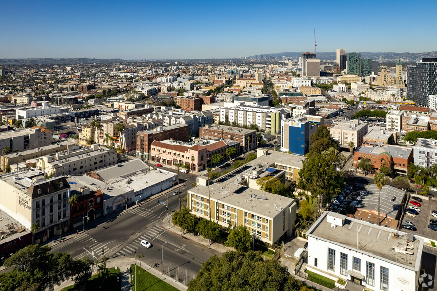 2500 W 7th St, Los Angeles, CA for rent - Aerial - Image 3 of 6