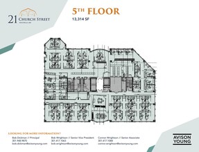 21 Church St, Rockville, MD for rent Floor Plan- Image 1 of 2