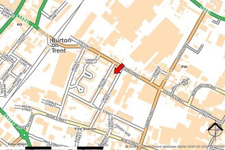 Cross St, Burton On Trent to rent Map- Image 2 of 2
