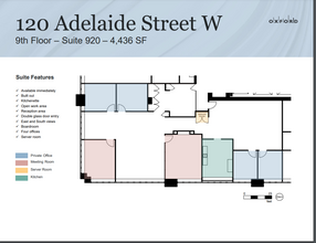 120 Adelaide St W, Toronto, ON for rent Floor Plan- Image 1 of 1