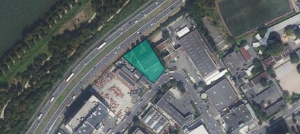 Colombes, HDS - Aerial map view