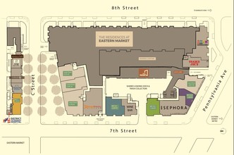 700 Pennsylvania Ave SE, Washington, DC for rent Site Plan- Image 2 of 2