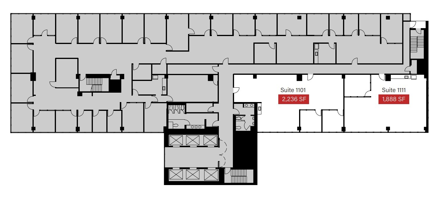 1330 Broadway, Oakland, CA to rent Floor Plan- Image 1 of 1