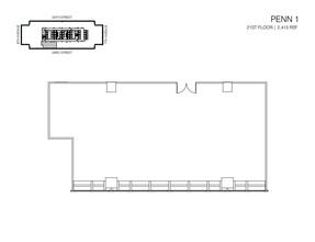 PENN 1, New York, NY for rent Floor Plan- Image 1 of 1