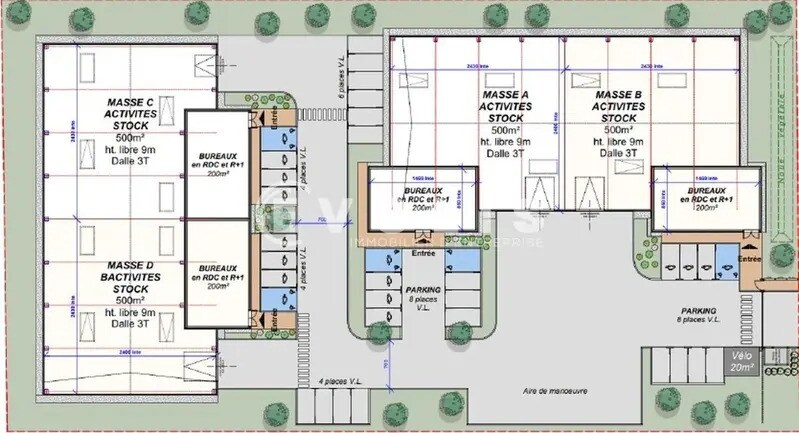 Light Industrial in Genas for sale - Building Photo - Image 1 of 5