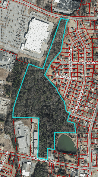 Hanover, Burlington, NC for sale - Plat Map - Image 1 of 7