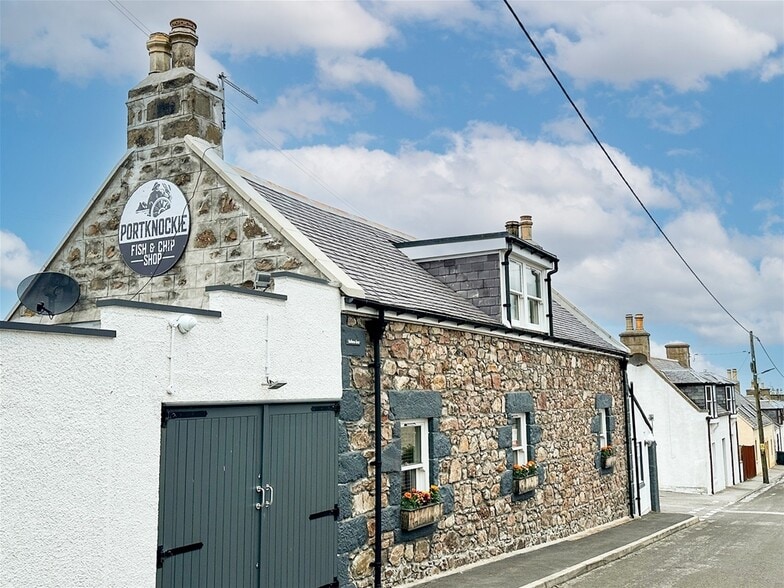 Portknockie Fish & Chip Shop, Portknockie for sale - Building Photo - Image 1 of 19