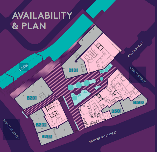 1 Lister Venice St, Manchester for rent - Site Plan - Image 2 of 2