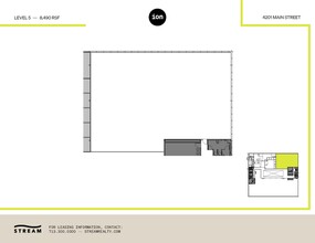 4201 Main St, Houston, TX for rent Floor Plan- Image 1 of 1